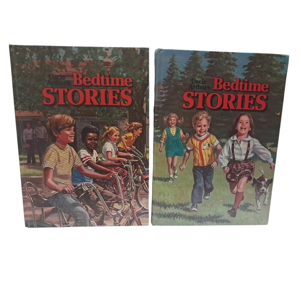 Uncle Arthur's Bedtime Stories Volumes 2 & 5 Arthur‎ S. Maxwell HC 1976